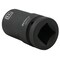 Dynamic 1" Drive Deep Socket, Black Phosphate, Tools 1-3/16" X 1" Drive, 6 Point Deep Length D025538 - alternate 6